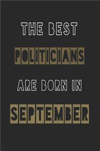 The Best politicians are born in September journal