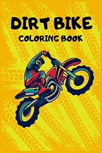 Dirt Bike Coloring Book