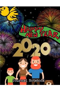 Happy New Year 2020 Journal Notebook