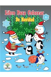 Libro Para Colorear De Navidad