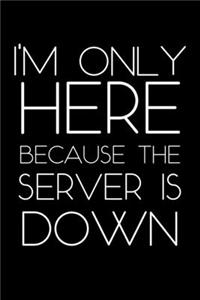 I'm Only Here Because the Server Is Down