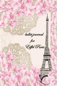 bullet journal for Eiffel Paris