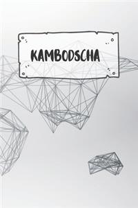 Kambodscha: Liniertes Reisetagebuch Notizbuch oder Reise Notizheft liniert - Reisen Journal für Männer und Frauen mit Linien