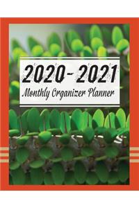 2020-2021 Monthly Organizer Planner