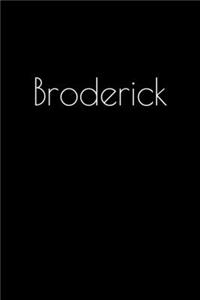 Broderick