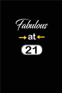 Fabulous at 21