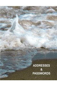 Low Vision Large Print Address and Password Record Book
