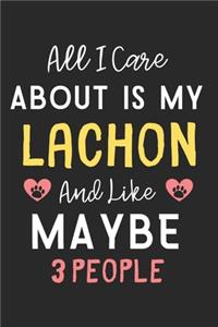 All I care about is my LaChon and like maybe 3 people