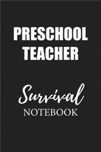 Preschool Teacher Survival Notebook