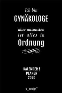 Kalender 2020 für Gynäkologen / Gynäkologe / Gynäkologin
