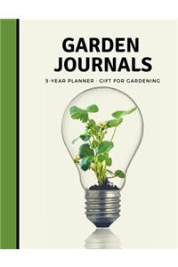 Garden Journals 5 Year Planner
