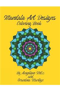 Mandala Art Designs Coloring Book
