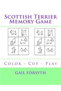 Scottish Terrier Memory Game