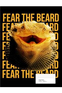 Bearded Dragon Lizard Iguana Composition Book