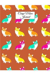 Corgi Mom Journal: Canine Gift Notebook Planning Organizer for Puppy Lovers