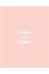 Addison 2019 Planner