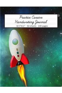 Practice Cursive Handwriting Journal