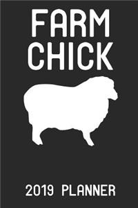 Farm Chick 2019 Planner: Sheep Farmer Chick - Weekly 6x9 Planner for Women, Girls, Teens for Sheep Farms