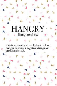 Hangry a State of Anger Caused by Lack of Food