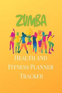 Health and Fitness Planner Tracker: A Dance Zumba Theme 90 Day Daily Planner, Workout, Exercise and Food Planning Journal with Fitness Calendar and Motivational Quotes for Men and Women to Achieve That Dream Body