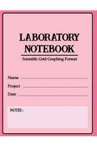 Laboratory Notebook Scientific Grid Graphing Format