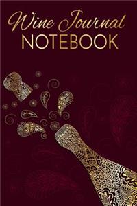 Wine Journal Notebook