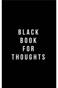Black Book For Thoughts