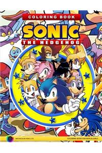 Sonic the Hedgehog Coloring Book: Adventures of Sonic the Hedgehog