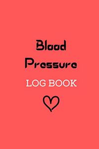 Blood Pressure Log Book