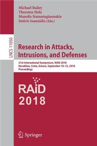 Research in Attacks, Intrusions, and Defenses