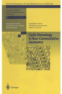 Cyclic Homology in Non-Commutative Geometry