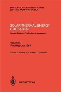 Solar Thermal Energy Utilization