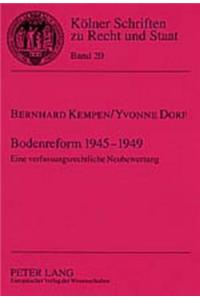 Bodenreform 1945-1949