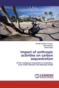 Impact of anthropic activities on carbon sequestration