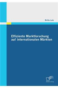 Effiziente Marktforschung auf internationalen Märkten