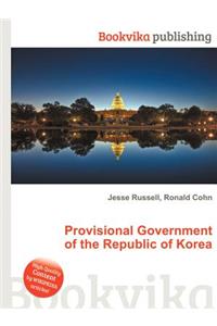 Provisional Government of the Republic of Korea