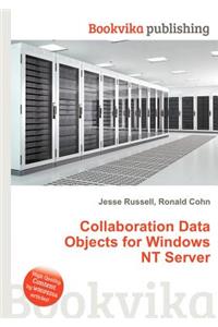 Collaboration Data Objects for Windows NT Server