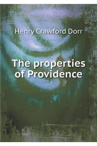 The properties of Providence