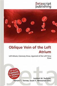 Oblique Vein of the Left Atrium