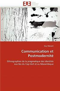 Communication Et Postmodernité