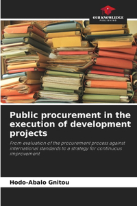 Public procurement in the execution of development projects