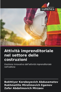 Attività imprenditoriale nel settore delle costruzioni