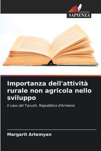 Importanza dell'attività rurale non agricola nello sviluppo