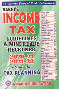 Nabhi Income Tax Guidelines & Mini Ready Reckoner 2020-21 2021-22