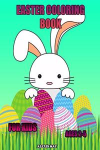 Easter Coloring Book for Kids Ages 2-5