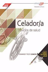 Celador/a. Servicios de salud (ambito estatal). Temario y Test comun (Spanish Edition)