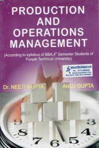 Production and Operation Management BBA 4th Sem. PTU