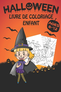 Halloween Livre De Coloriage Enfant 8-12 Ans