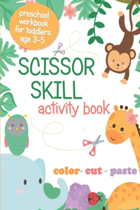 Scissor Skill Activity Book