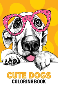 Cute Dog Coloring Book